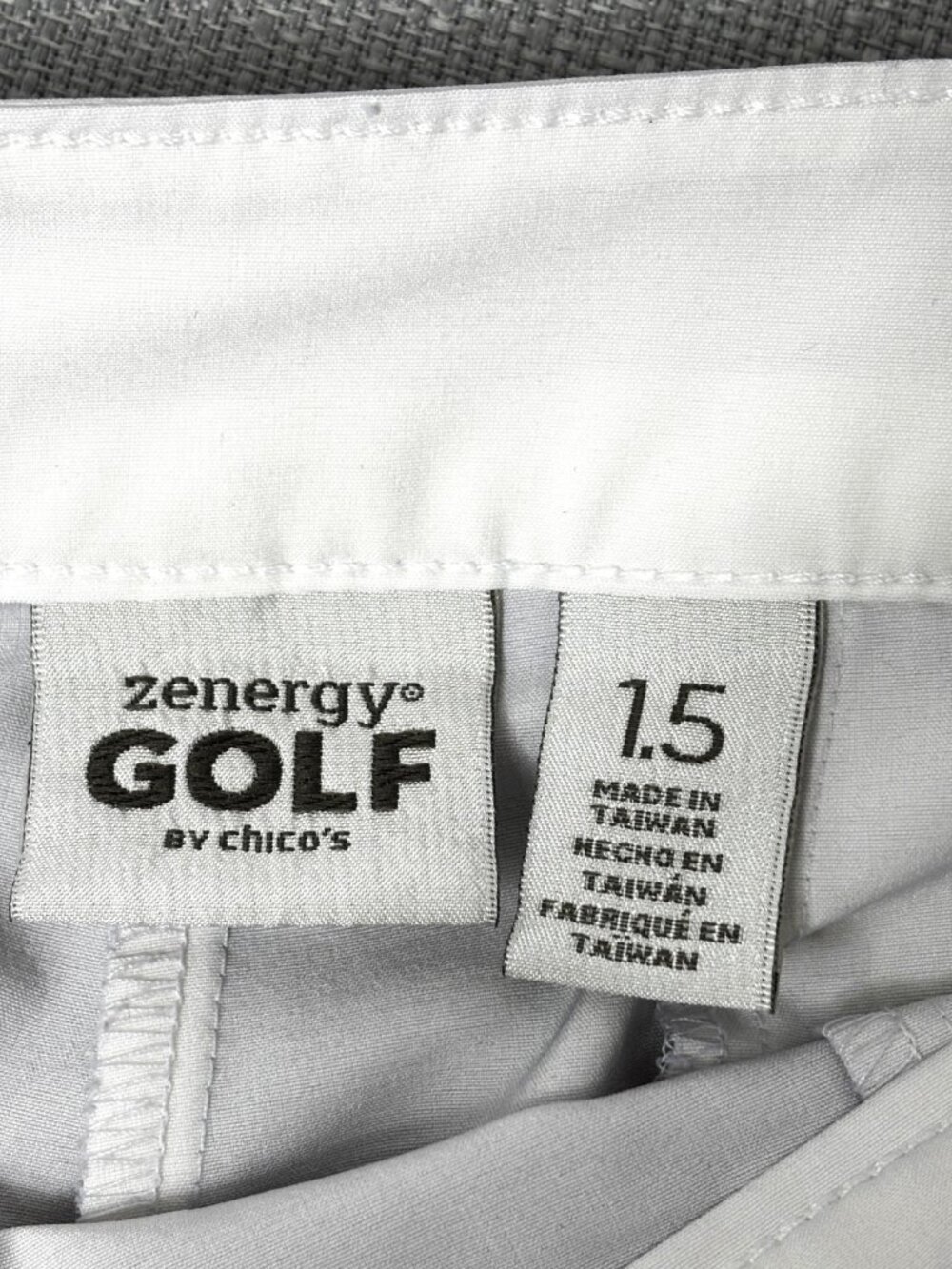 Chico’s Zenergy Golf Cropped straight Leg Pants Chico Sz 1.5 (US Medium) - Picture 4 of 15